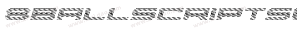 8BallScriptSCapsSSK Italic字体转换